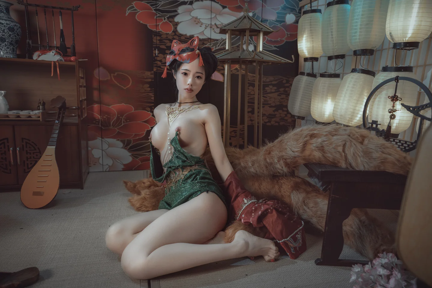 钛合金TiTi - 青丘赤狐 [64P-825MB] tg@simisebaisi 【丝足阁】039.webp